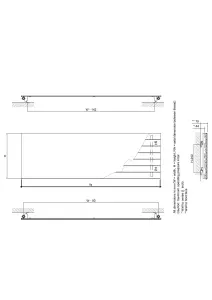 Ximax Vertiplan HWPH1559SS Silver Horizontal Designer 3201BTU Radiator, (W)595mm x (H)1500mm