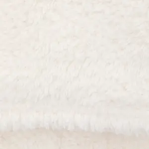 Gallery™ Cream Teddy Fleece Throw