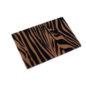 Interiors by Premier Zebra Print Doormat