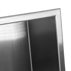 Thermopanel 304 Stainless Steel Recess Shower Niche Shelved - Stainless Steel (305x610x103mm)