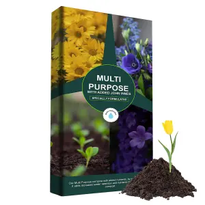 3 x 20 Litre (3 x 20 Litres) John Innes Gardening Soil Multi Purpose Compost For Planting Promotes Rooting For Fast Establishment