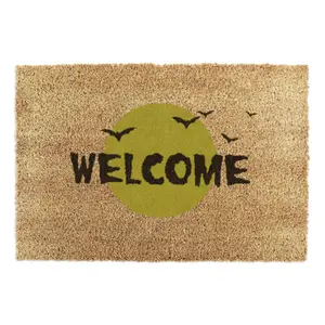 Halloween Welcome Bats Doormat (90 x 60cm)