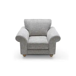 Ingrid Collection Armchair in Ash Grey