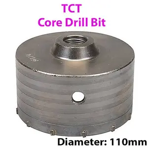 PRO 110mm (4.33") TCT Core Drill Bit Tile Marble Glass Brick Hole Saw Cutter