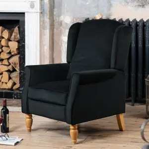 Barksdale Recliner Armchair - Black