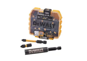 Dewalt  x25 Impact Torsion Screwdriver Pozi Bits Magnetic Bit Holder Tough Case