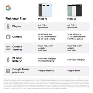 Google Pixel 7A Smartphone, Android, 6.1", 5G, Sim Free, 128GB