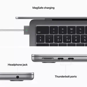 2022 Apple Macbook Air 13.6" Liquid Retina Display, M2 Processor, 8GB RAM, 256GB SSD