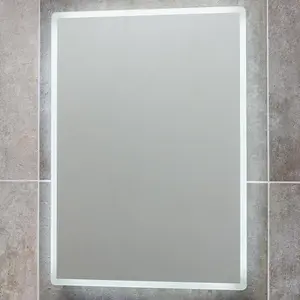 Jet LED Bathroom Mirror with Bluetooth Speakers & Shaver Socket (H)80cm (W)60cm