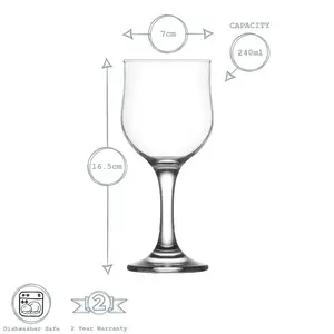 Red Wine Glass 240ml / 6