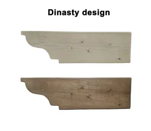 Timber Pergola and Decking Complete DIY Kit, Dinasty design (3m x 3m, Rustic brown finish)