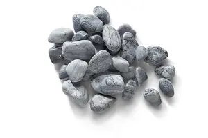 Luna Bulk Bag 850 kg - 30-60 mm Silver/Grey Premium Pebbles - L10 x W10 x H8 cm