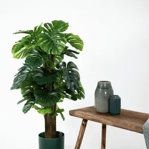 Blooming Artificial - 120cm / 4ft Faux Cheese Plant