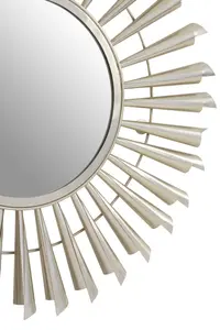 Interiors by Premier Templar Sunburst Effect Wall Mirror