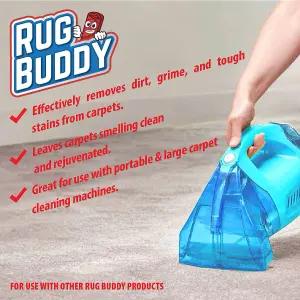 Rug Buddy Carpet Detergent - Upholstery Shampoo Cleaner Solution Stain Remover - 1 Litre