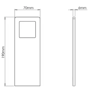 Astro Aluminium effect Mains-powered LED Variable white Under cabinet light IP20 (L)190mm (W)70mm, Pack of 3