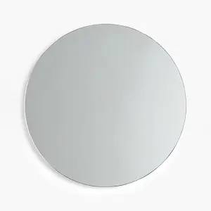 Round-Led 700, Round illuminated frameless wall mirror with LED 70 cm diameter