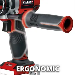 Einhell Cordless Brushless Combi Drill Power X Change 18v TE-CD 18Li-I BL X2 3AH