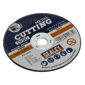 Sealey General Purpose Cutting Disc For Power Tools 75 x 2mm 10mm Bore PTC/3C