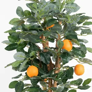 Blooming Artificial - 150cm / 5ft Faux Orange Tree