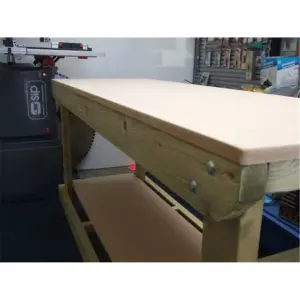 4ft MDF Topped Heavy Duty Wooden Workbench