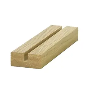 Oak Baserail Modern 1.2m 13mm Groove For Square Metal Spindles UK Manufactured Traditional Products Ltd