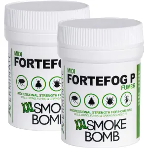 Xterminate XXL Smoke Bomb Fogger Fumer for Bed Bugs