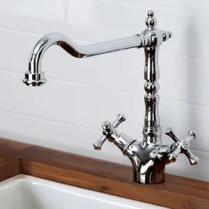 Bristan Colonial Chrome effect Kitchen Mixer Tap