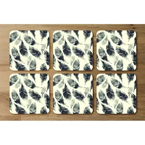 Square 6 Piece Coaster Set (Set of 6)