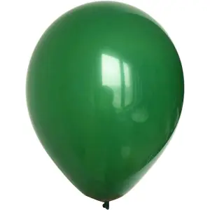 Globos Latex Plain Balloon (Pack of 100) Teal Green (One Size)