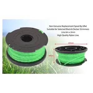 Black & Decker Strimmer Spool and Line 2mm x 6m by Ufixt