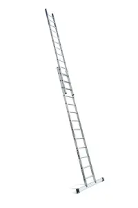 LytePro+ EN131-2 Professional Industrial 2 Section Extension Ladder 2x12 Rung