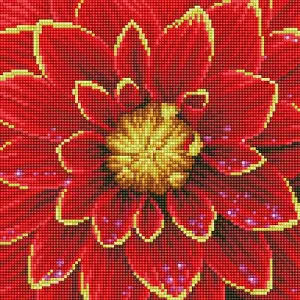 DAHLIA - Diamond Painting Kit: Dahlia - Diamond Dotz