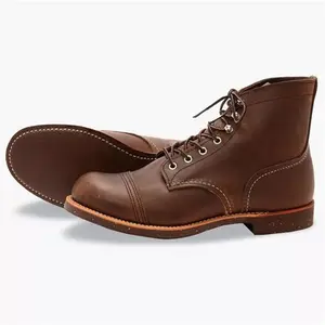 Red Wing 8111 Iron Ranger Boots, Amber Harness