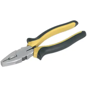 200mm Combination Pliers - Oversized Grip - Corrosion Resistant - Hardened Steel