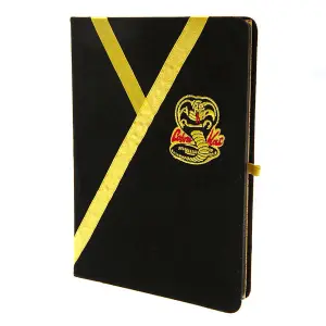 Cobra Kai Premium A5 Notebook Black/Yellow (One Size)