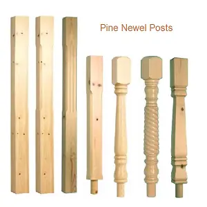 Pine Handrail THR 4.2m - 8mm Groove For Glass Panels UK Manufactured Traditional Products Ltd