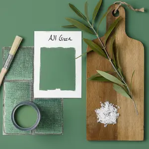 Rust-Oleum All Green Gloss Interior Wood Paint 750ml