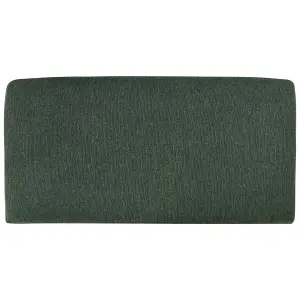 Left-Hand Corner Sofa BREDA Dark Green Fabric 2 Seater Left Hand