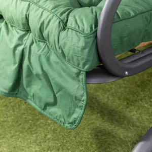 Alfresia Green Garden Swing Seat Cushion - Classic Style