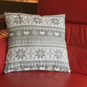 Love Snow 18" Christmas Cushion