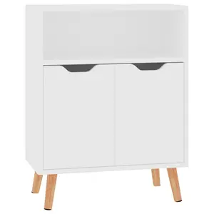 Sideboard 60x30x72 cm Engineered Wood White