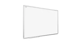 ALLboards Whiteboard dry erase magnetic surface aluminium frame 120x80 cm CLASSIC A7