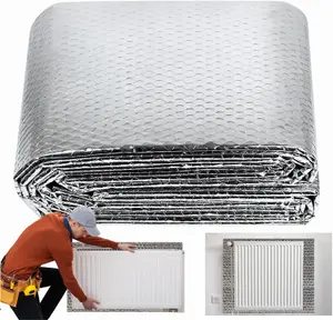 Radiator Reflective Foil Insulation - Energy-Saving Heat Reflector, Cut-to-Size for All Radiators, Reduces Heat Loss 10m x 60cm