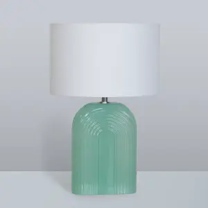 Inlight Rigo Polished Gloss Green Table lamp