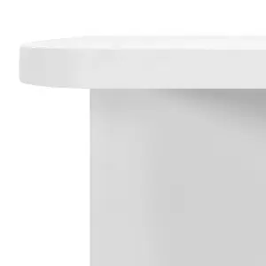 Berkfield Bathroom Mirror Cabinet White 66x17x63 cm MDF