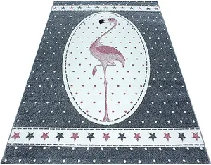 Pink Flamingo Rug - Kids - 120x170cm