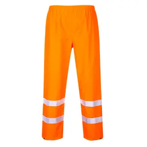 Portwest Hi-Vis Traffic Trousers Orange - XS