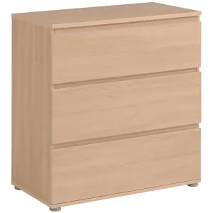 Parisot neo oak 3 drawer chest