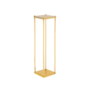 Gold Metal Vase for Wedding Centerpieces Tables 80cm(H)